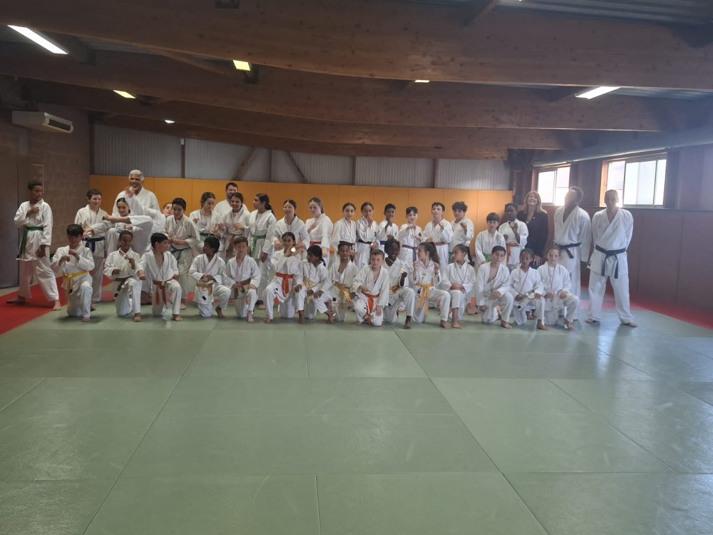 Le club de karaté de Sannois une belle première