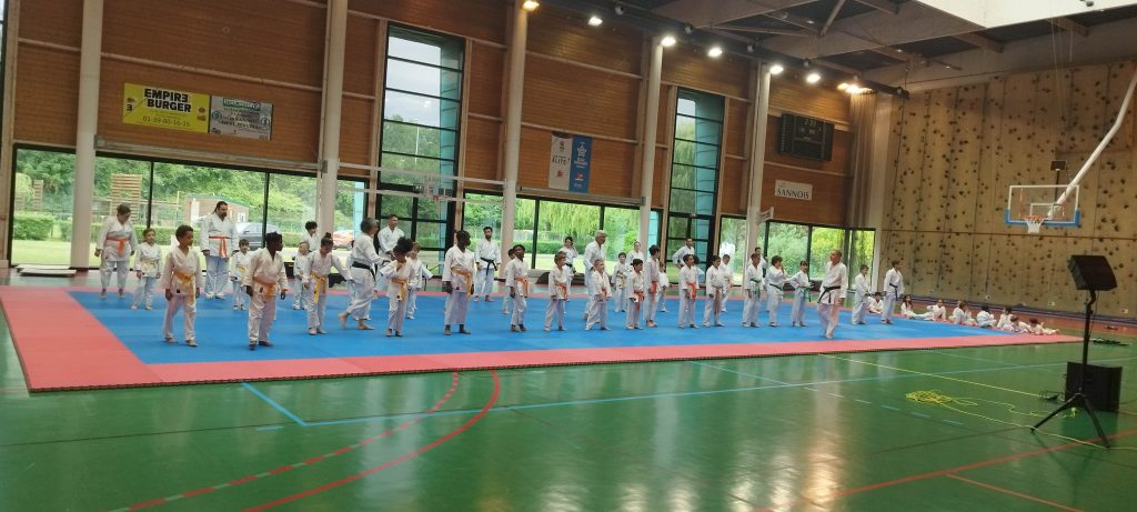 La Fête de fin d’année de l’association de Karaté Club de Sannois